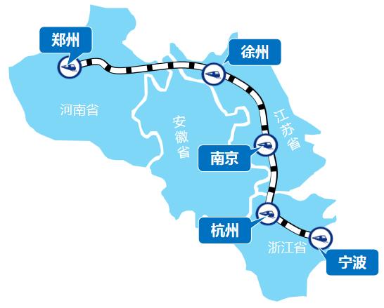 寧波—鄭州線高鐵列車(chē)廣告
